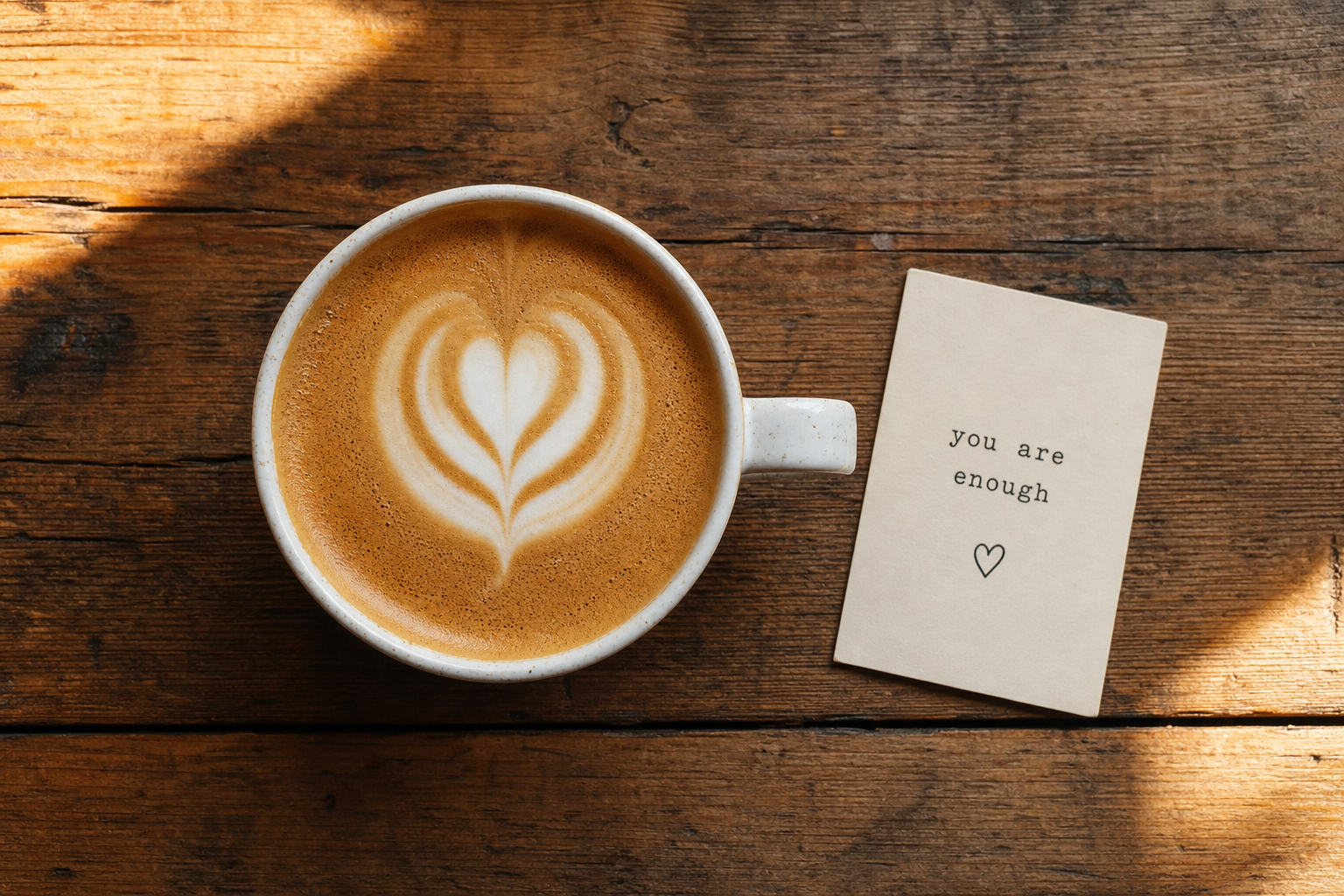 Coffee and kindness card